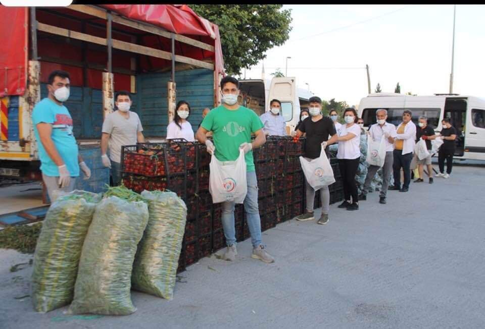 Üreticiden sofraları gıda desteği projesi
